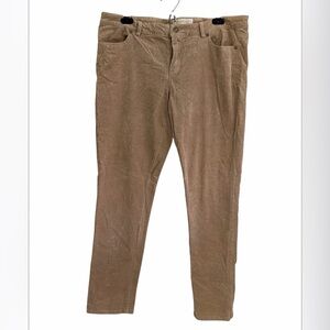 Michael Kors Women’s Corduroy Pants - Brown/Tan Size 10